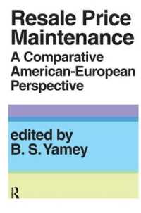 Resale Price Maintainance : A Comparative American-European Perspective