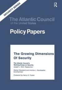 The Growing Dimensions of Security : The Atlantic Council's Working Group on Security