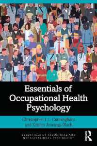 職業保健心理学の基礎<br>Essentials of Occupational Health Psychology (Essentials of Industrial and Organizational Psychology)