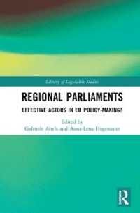 Regional Parliaments : Effective Actors in EU Policy-Making? (Library of Legislative Studies)