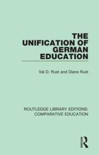 The Unification of German Education (Routledge Library Editions: Comparative Education)