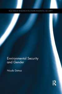 Environmental Security and Gender (Routledge Research in Environmental Security)