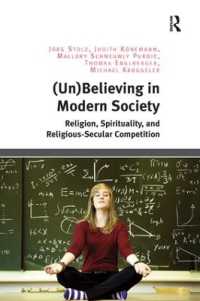 (Un)Believing in Modern Society : Religion, Spirituality, and Religious-Secular Competition