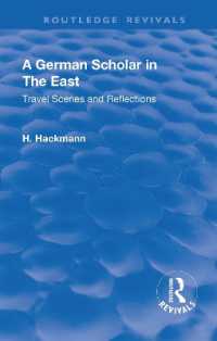 Revival: a German Scholar in the East (1914) : Travel Scenes and Reflections (Routledge Revivals)
