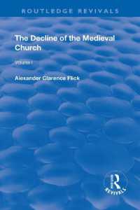 Revival: the Decline of the Medieval Church Vol 1 (1930) (Routledge Revivals)