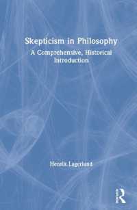 哲学的懐疑主義：包括的歴史的入門<br>Skepticism in Philosophy : A Comprehensive, Historical Introduction