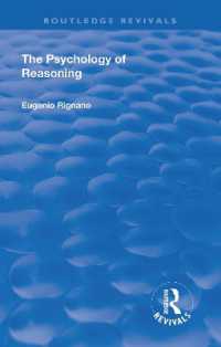 Revival: the Psychology of Reasoning (1923) (Routledge Revivals)