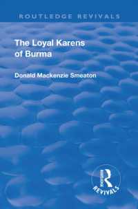 Revival: the Loyal Karens of Burma (1920) (Routledge Revivals)