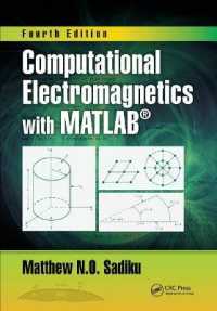 MATLAB計算電磁気学（第４版）<br>Computational Electromagnetics with MATLAB, Fourth Edition （4TH）