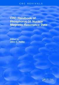 Handbook of Phosphorus-31 Nuclear Magnetic Resonance Data (1990) (Crc Press Revivals)