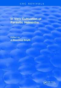 In Vitro Cultivation of Parasitic Helminths (1990) (Crc Press Revivals)