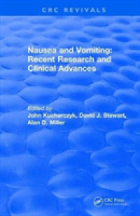 Revival: Nausea and Vomiting (1991) (Crc Press Revivals) -- Paperback / softback
