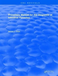 Revival: Procedure Manual for the Diagnosis of Intestinal Parasites (1994) (Crc Press Revivals) -- Paperback / softback