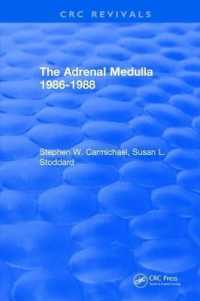 The Adrenal Medulla 1986-1988 - 1989 (Crc Press Revivals)