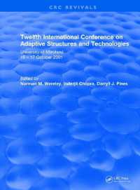 Twelfth International Conference on Adaptive Structures and Technologies (Crc Press Revivals)