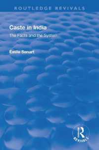 Revival: Caste in India (1930) : The Facts and the System (Routledge Revivals)