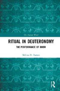 Ritual in Deuteronomy : The Performance of Doom (The Ancient Word)