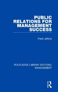 Public Relations for Management Success (Routledge Library Editions: Management)