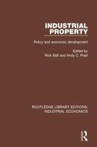 Industrial Property : Policy and Economic Development (Routledge Library Editions: Industrial Economics)
