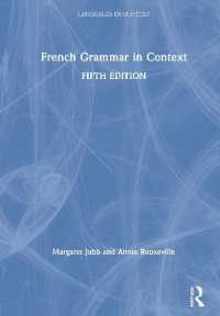 French Grammar in Context (Languages in Context)