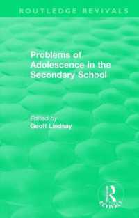 Problems of Adolescence in the Secondary School (Routledge Revivals)