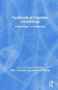 Handbook of Cognitive Archaeology : Psychology in Prehistory