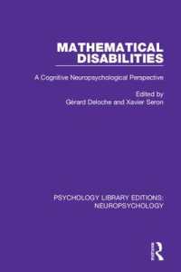 Mathematical Disabilities : A Cognitive Neuropsychological Perspective (Psychology Library Editions: Neuropsychology)