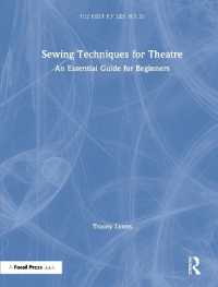 Sewing Techniques for Theatre : An Essential Guide for Beginners