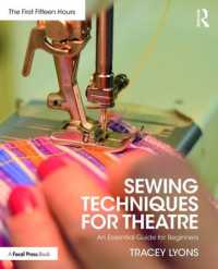 Sewing Techniques for Theatre : An Essential Guide for Beginners