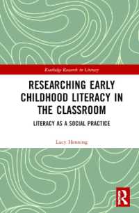 Researching Early Childhood Literacy in the Classroom : Literacy as a Social Practice (Routledge Research in Literacy)