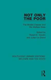 Not Only the Poor : The Middle Classes and the Welfare State (Routledge Library Editions: Welfare and the State)