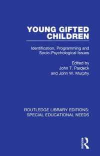 Young Gifted Children : Identification, Programming and Socio-Psychological Issues (Routledge Library Editions: Special Educational Needs)