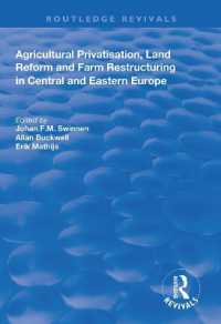 Agricultural Privatization, Land Reform and Farm Restructuring in Central and Eastern Europe (Routledge Revivals)