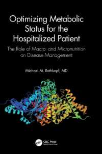 Optimizing Metabolic Status for the Hospitalized Patient : The Role of Macro- and Micronutrition on Disease Management