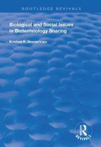 Biological and Social Issues in Biotechnology Sharing (Routledge Revivals)