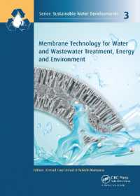 Membrane Technology for Water and Wastewater Treatment, Energy and Environment (Sustainable Water Developments - Resources, Management, Treatment, Efficiency and Reuse)