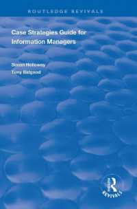CASE Strategies Guide for Information Managers (Routledge Revivals)