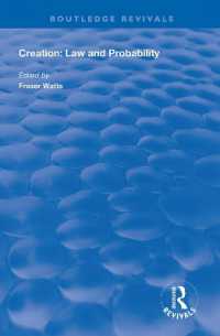 Creation : Law and Probability (Routledge Revivals)