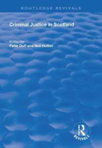 Criminal Justice in Scotland (Routledge Revivals)