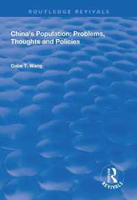China's Population : Problems, Thoughts and Policies (Routledge Revivals)