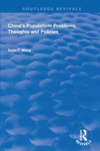 China's Population : Problems, Thoughts and Policies (Routledge Revivals)