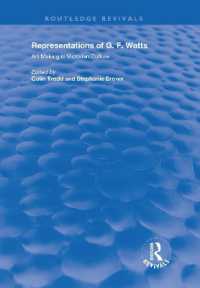 Representations of G.F. Watts : Art Making in Victorian Culture (Routledge Revivals)