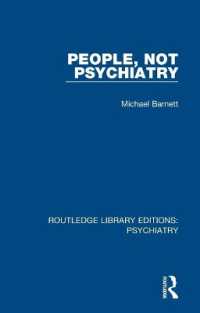 People, Not Psychiatry (Routledge Library Editions: Psychiatry)