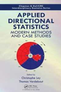 Applied Directional Statistics : Modern Methods and Case Studies (Chapman & Hall/crc Interdisciplinary Statistics)