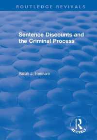 Sentence Discounts and the Criminal Process (Routledge Revivals)