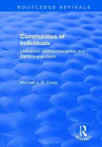 Communities of Individuals : Liberalism, Communitarianism and Sartre's Anarchism