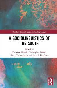 A Sociolinguistics of the South (Routledge Critical Studies in Multilingualism)