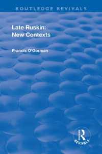 Late Ruskin: New Contexts : New Contexts (Routledge Revivals)