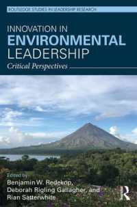 Innovation in Environmental Leadership : Critical Perspectives (Routledge Studies in Leadership Research)