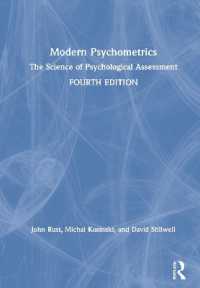 現代心理統計（第４版）<br>Modern Psychometrics : The Science of Psychological Assessment （4TH）